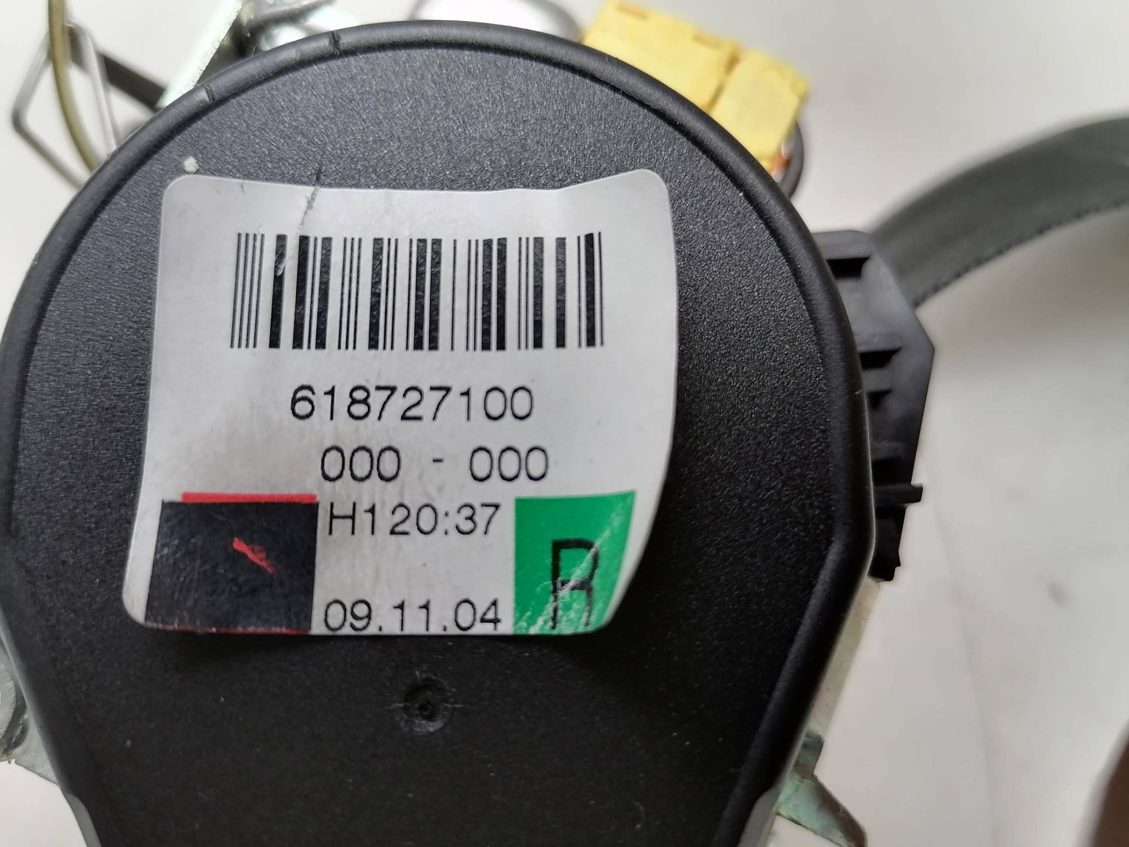 Cintura di sicurezza ant. dx.